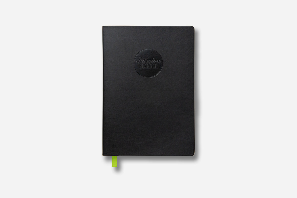 Weekly 20242025 Planner Elite Black Passion Planner