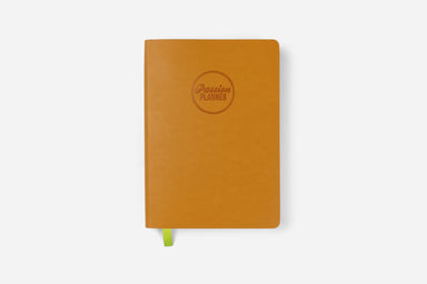 mustard yellow weekly planner cover