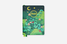 midnight meadows undated weekly planner