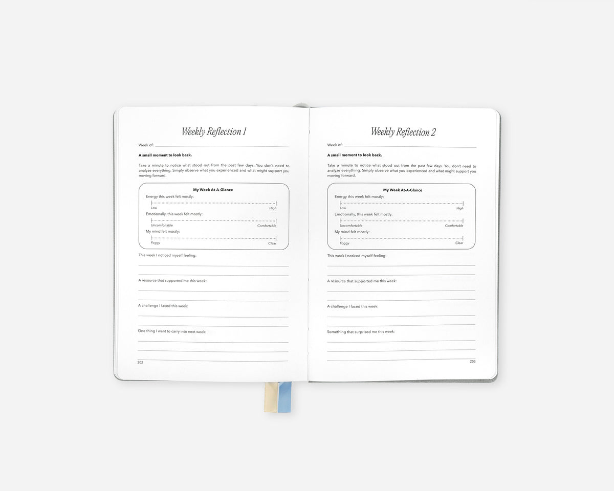 Mindful Minute Journal - Serene Blue
