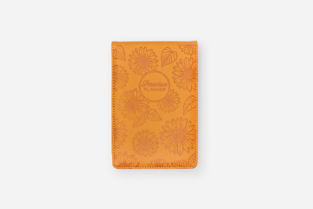 sunflower yellow notepad cover