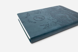 ocean teal bullet journal spine