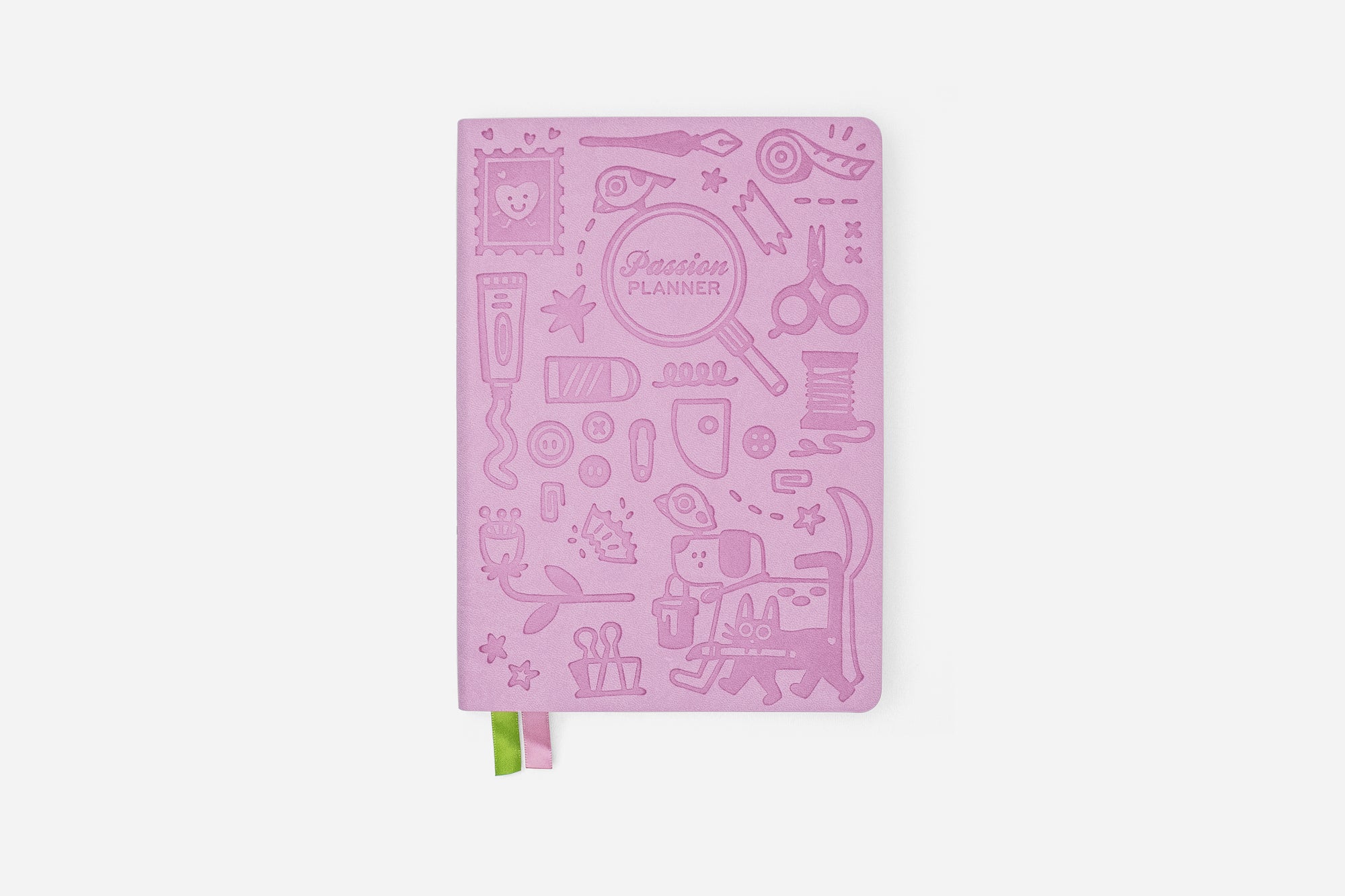 passion projects lilac 2025-2026 mid-year weekly planner