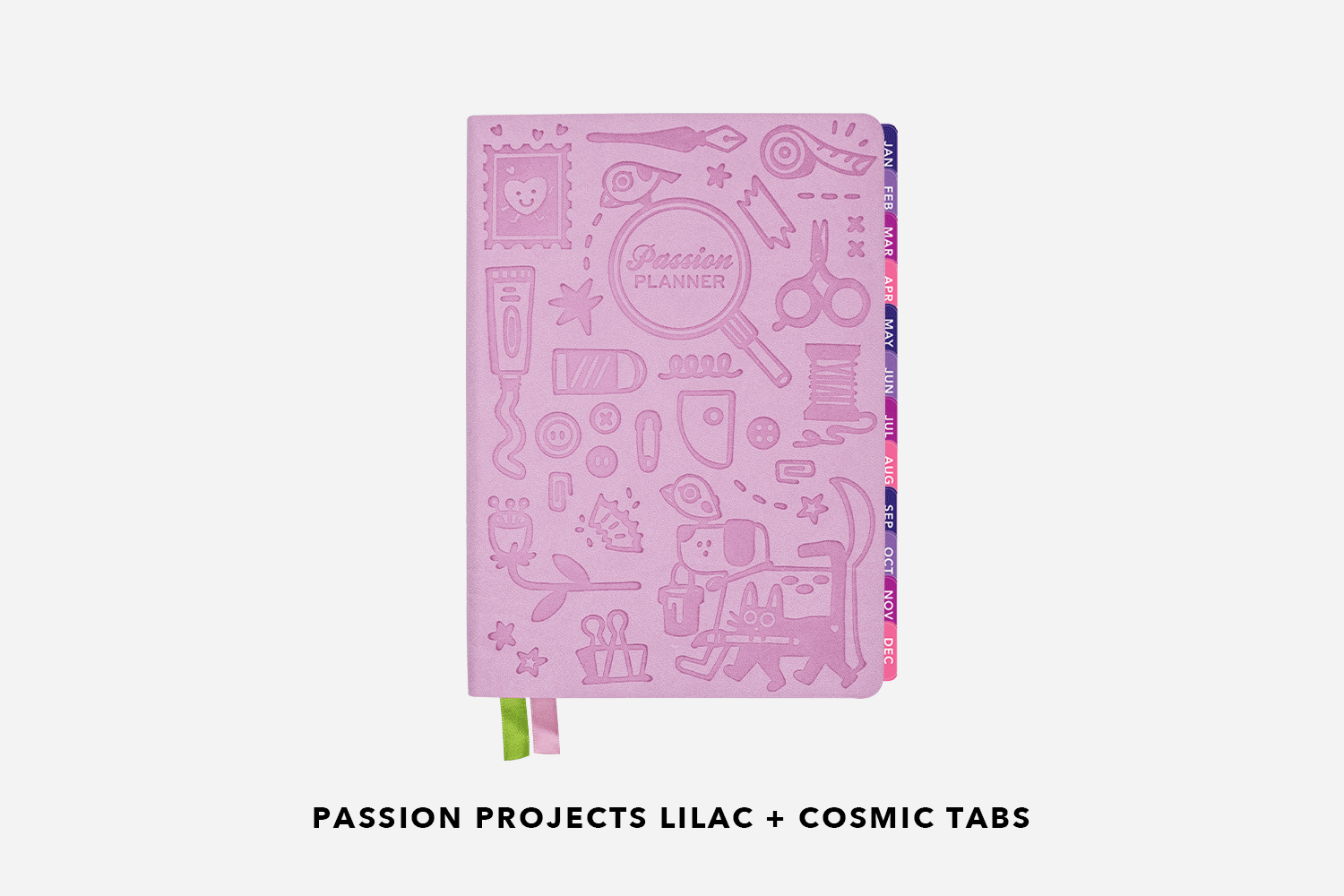 Weekly 2025-2026 Mid-Year Planner - Passion Projects Lilac