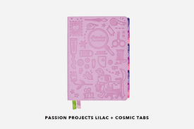 Weekly 2025-2026 Mid-Year Planner - Passion Projects Lilac