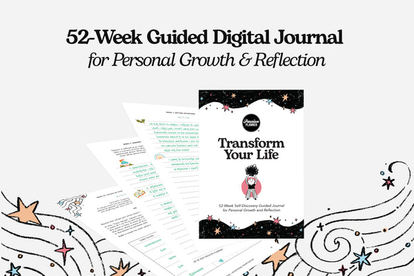Transform Your Life: 52-Week Guided Digital Journal for Personal Growt