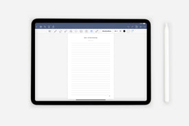 blank setting intentions page