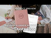 Dusty Rose Notepad Cover Youtube Video