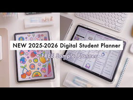 NEW Digital Student Planner 2025-2026 | Weekly & Daily Planner + FREE Sample Planner