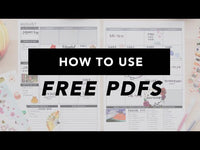 Weekly 2025 Planner PDF | Free Printable | Passion Planner