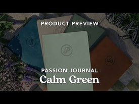 calm green bullet journal