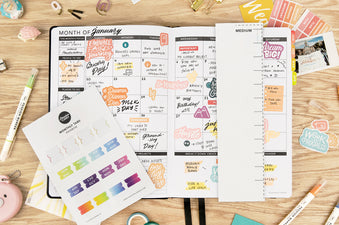 Monthly Tabs Guide | Free Printable | Passion Planner