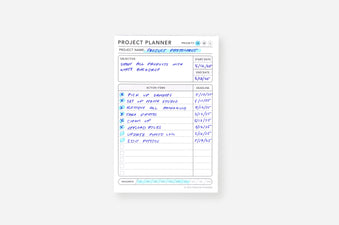 Notepad Insert | Project Planner | Passion Planner