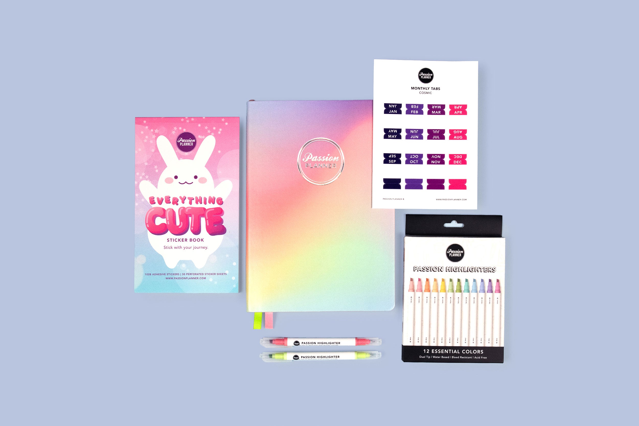 Rainbow Prisma 2025 Planner Bundle 