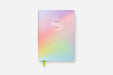 rainbow prisma undated weekly planner cover