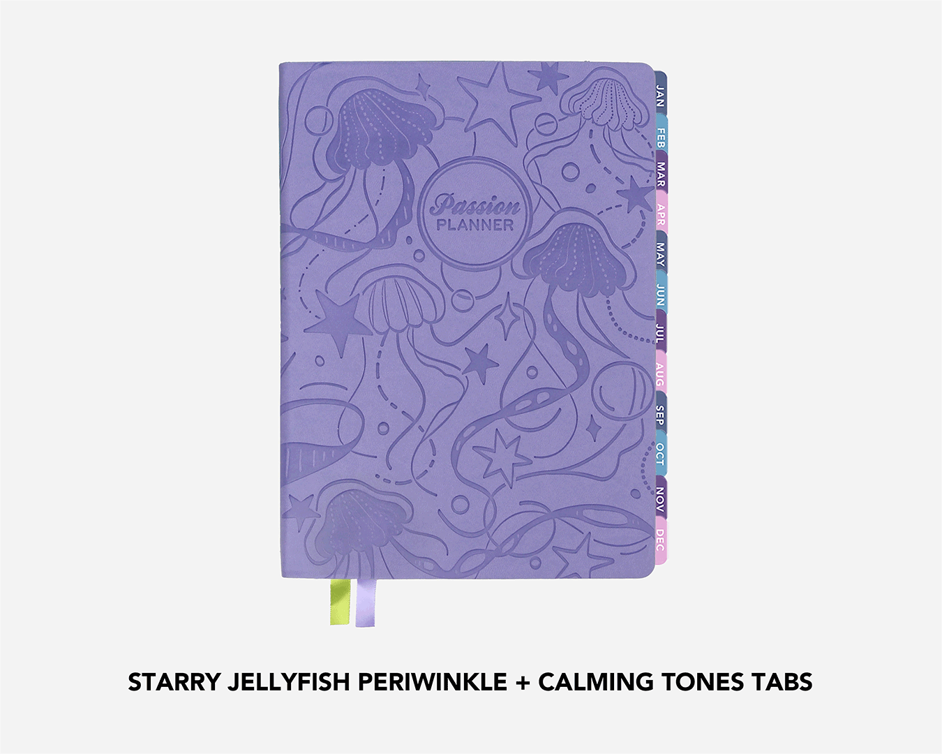 Weekly 2026-2027 Mid-Year Planner - Starry Jellyfish Periwinkle