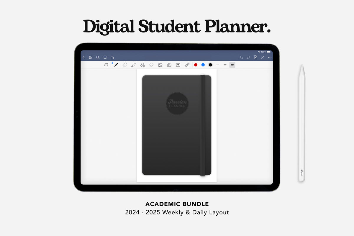 Digital Student Planner 2024 2025 Weekly Daily Passion Planner digital-student-planner-2024-2025-weekly-daily-passion-planner