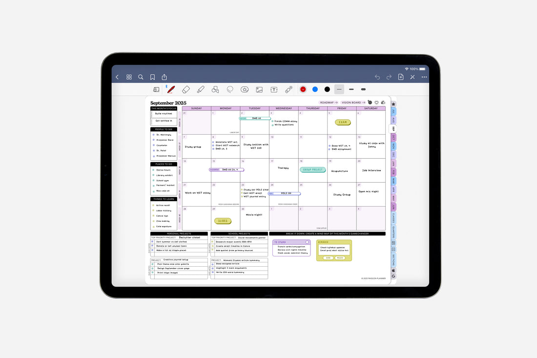 2025-2026 digital student planner