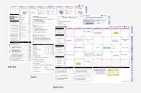 2025-2026 digital student planner dreamy dusk