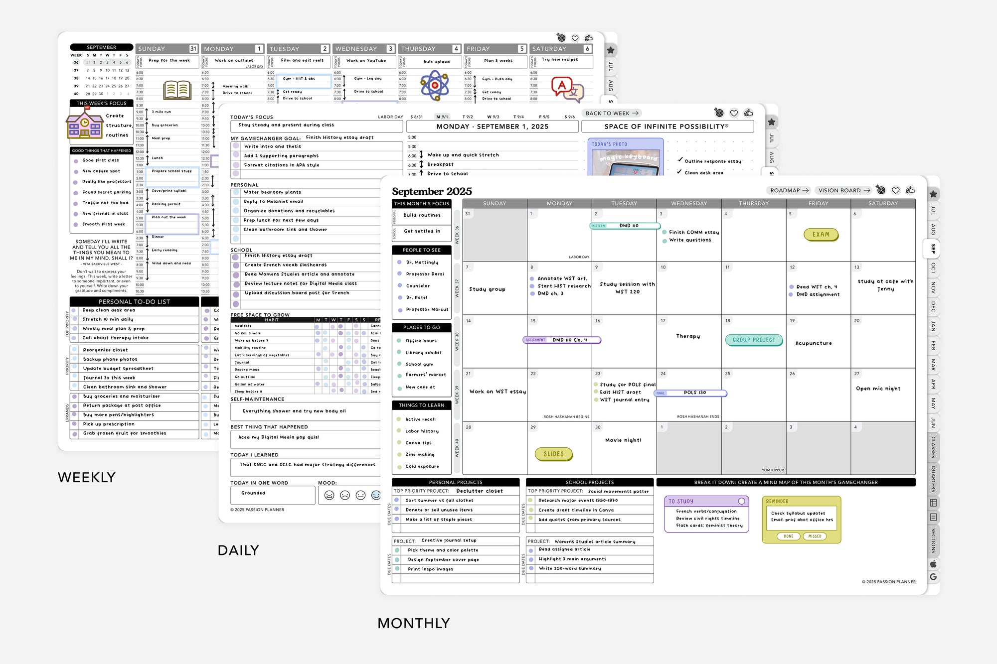 2025-2026 digital student planner