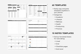 digital planner templates