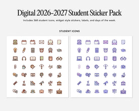 Digital Student 2026-2027 Sticker Pack