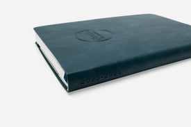 twilight teal 2025-2026 mid-year weekly planner spine