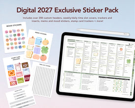 Digital Planner - Undated Weekly & Daily - Bundle