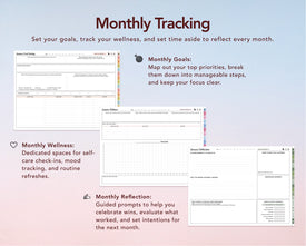 Digital Planner - Undated Weekly & Daily - Bundle
