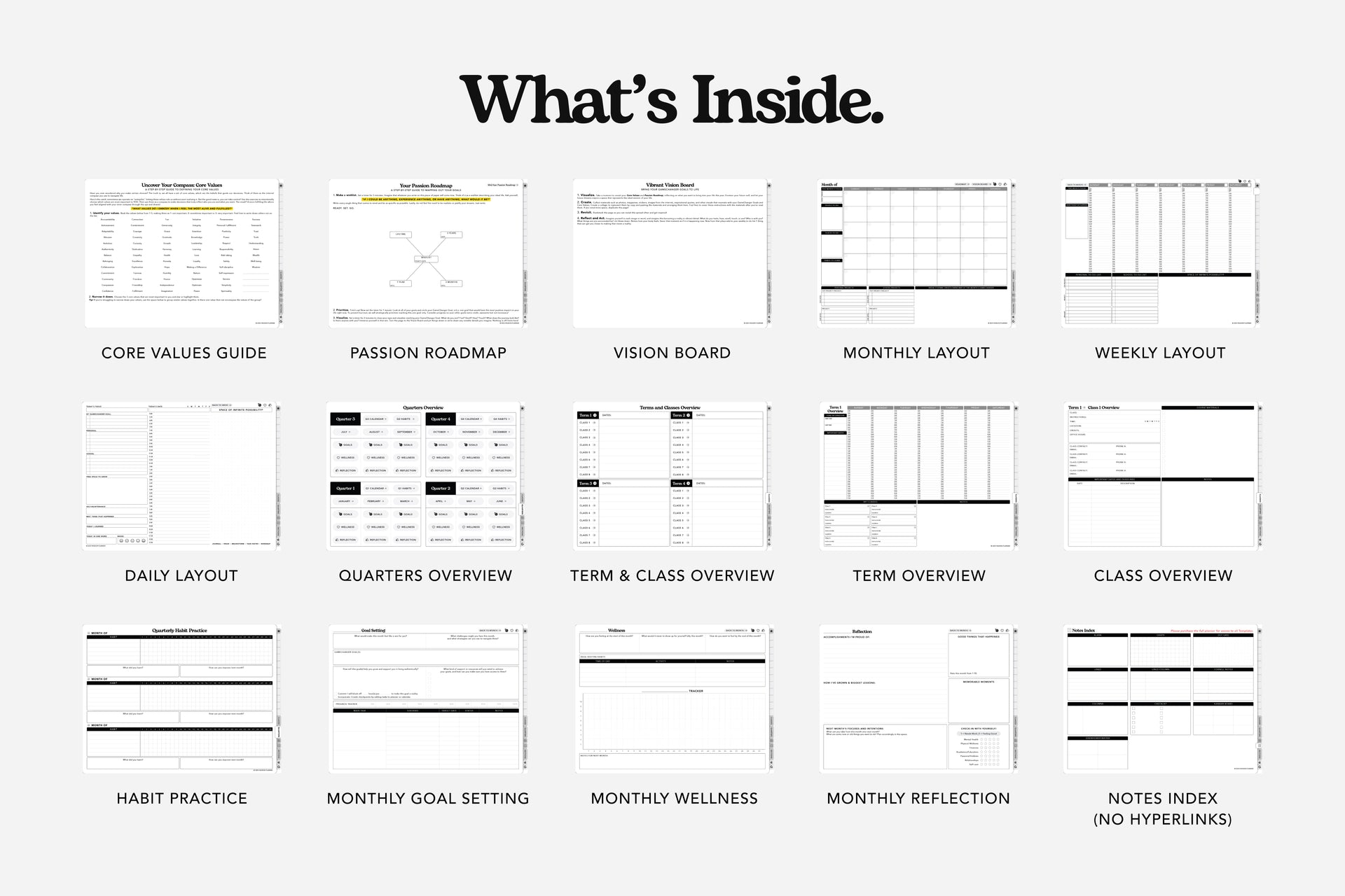 FREE Digital Student Planner Sample | Passion Planner
