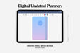 Undated Digital Planner