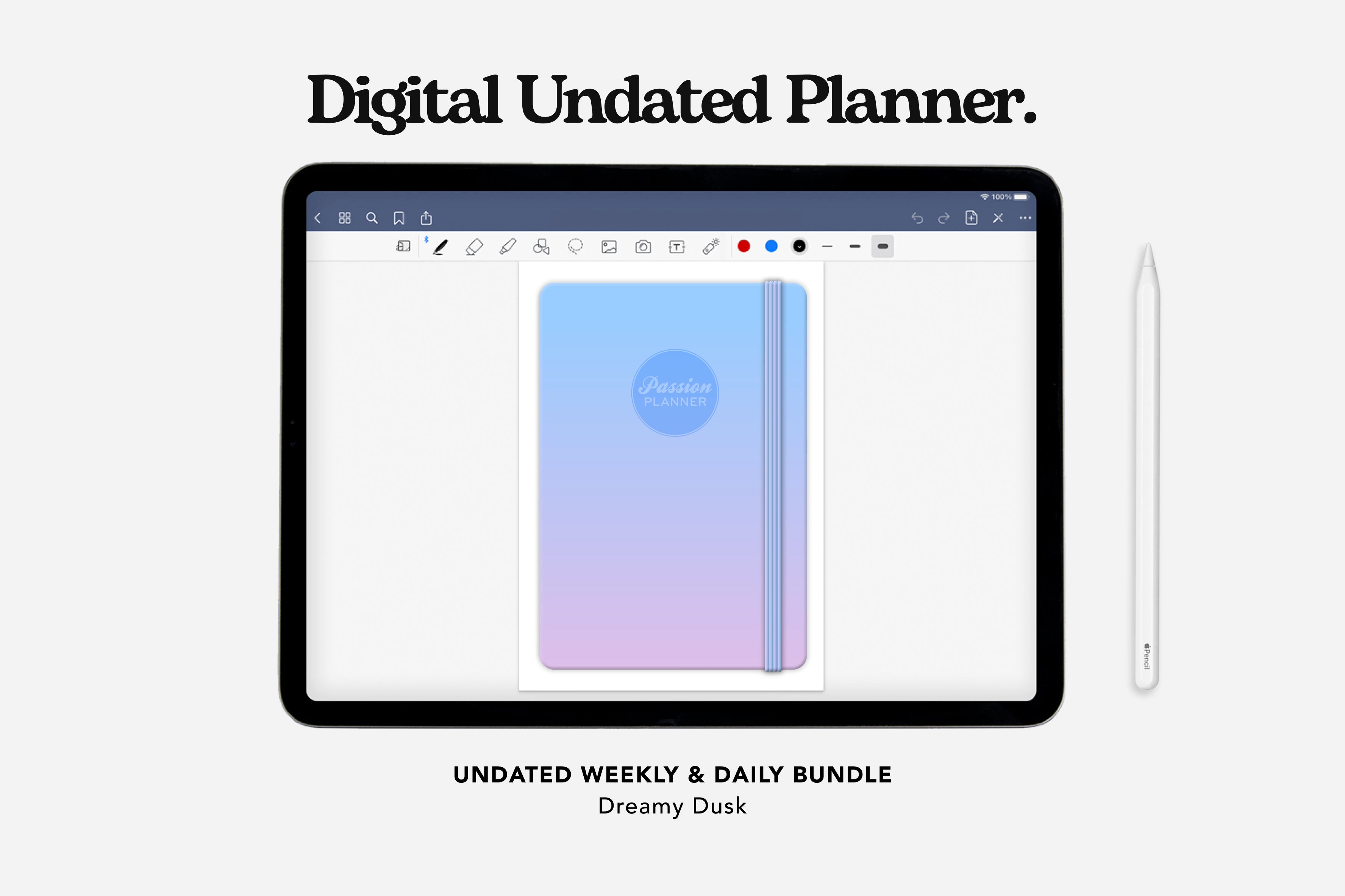 Undated Digital Planner