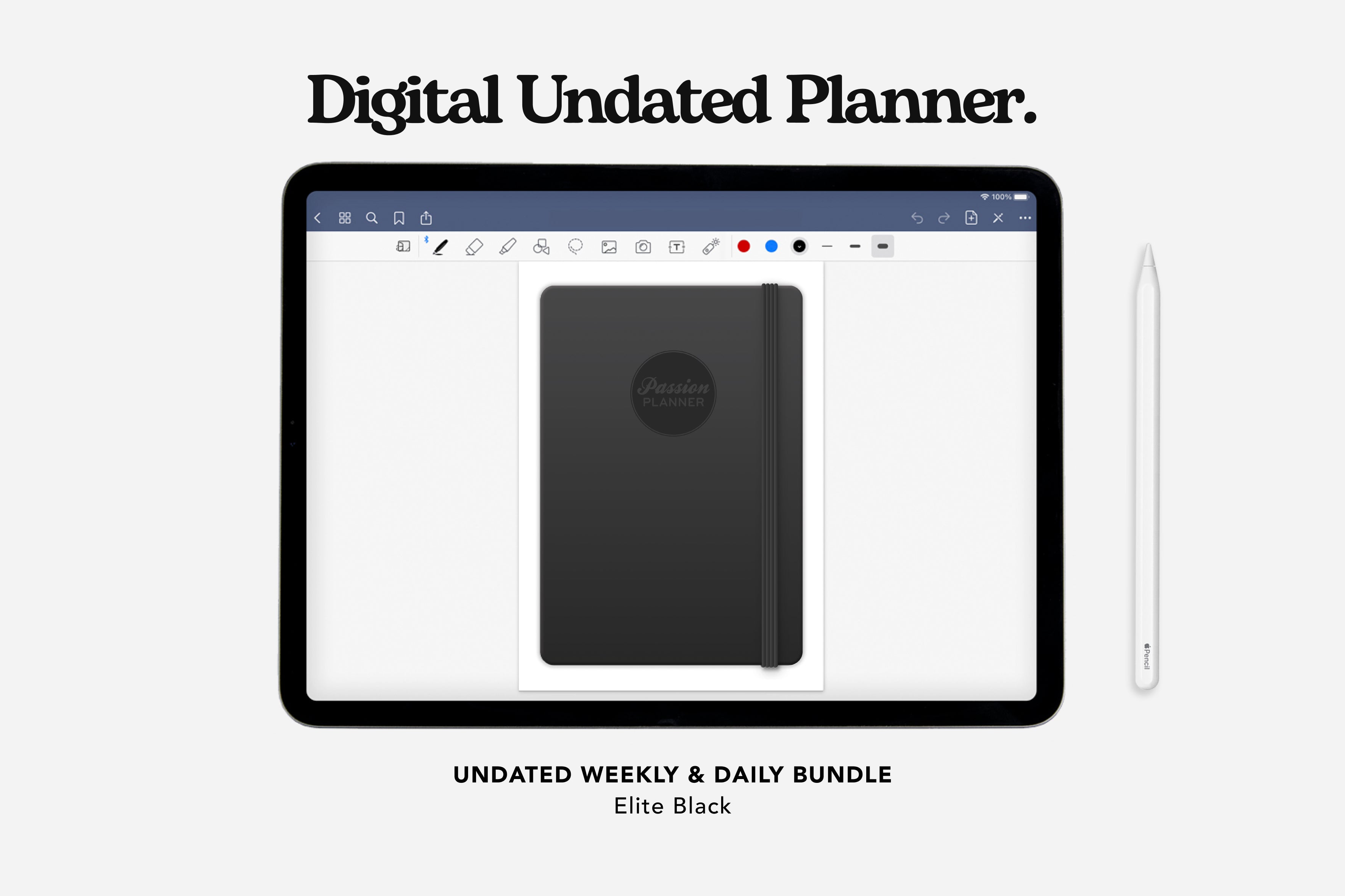 Undated Digital Planner