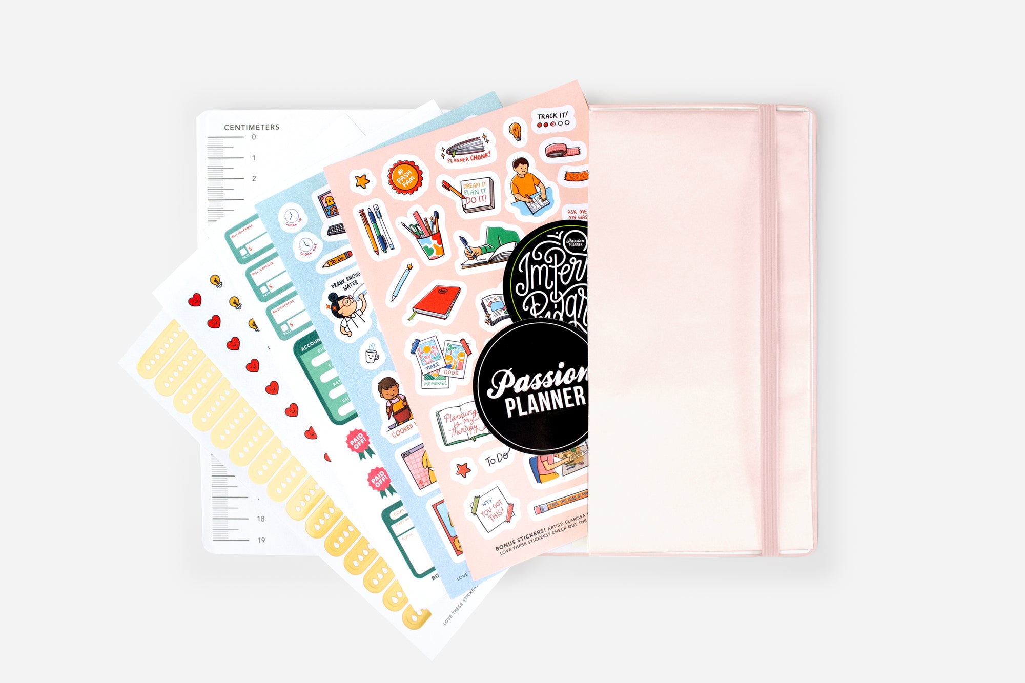 planner back pocket