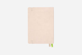 vanilla cream bullet journal back cover