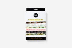 Golden Nature Washi Tape Set front box packaging
