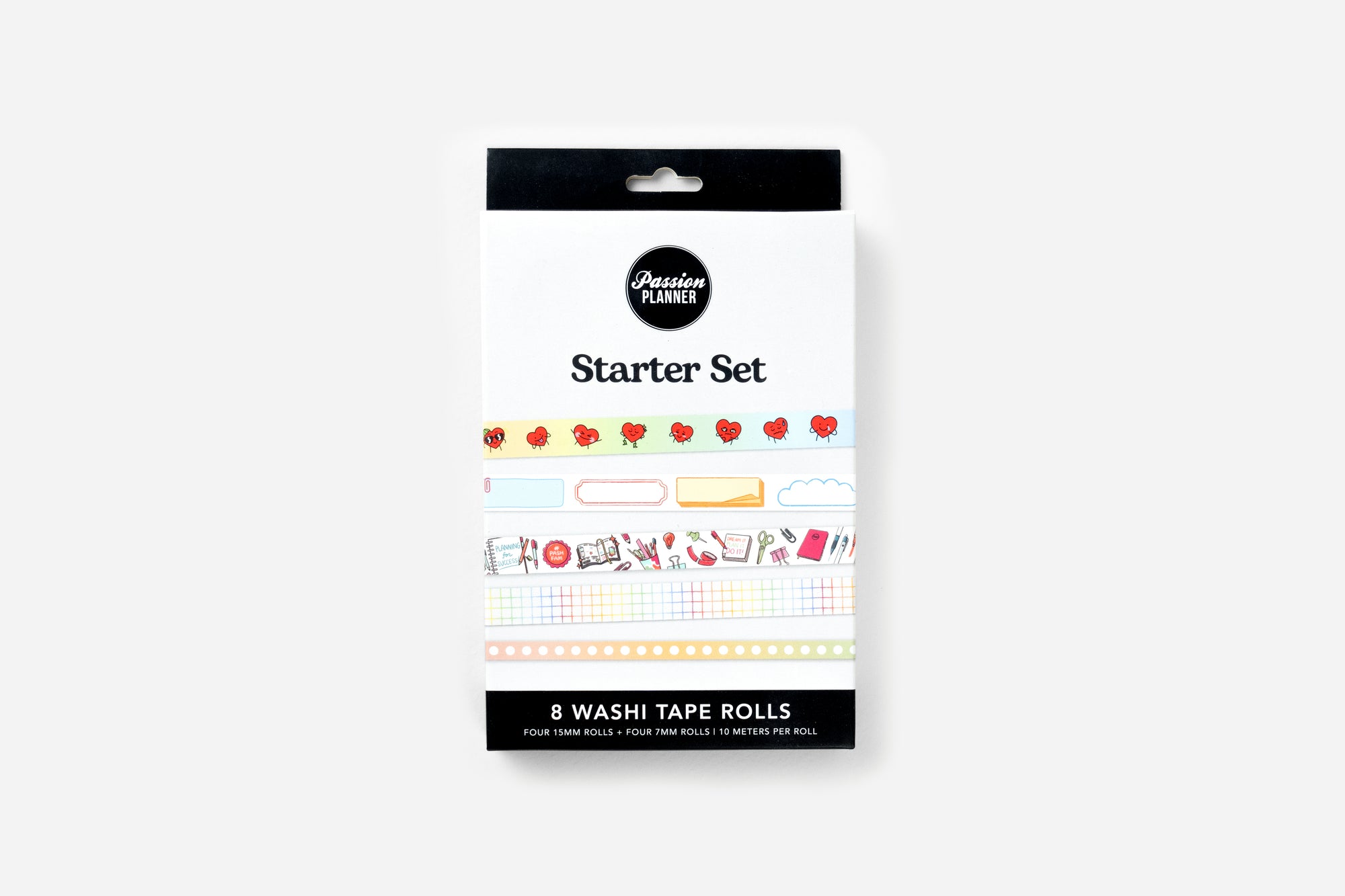 washi tape eight roll starter set
