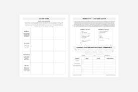 Organizing Activism - Passion Planner