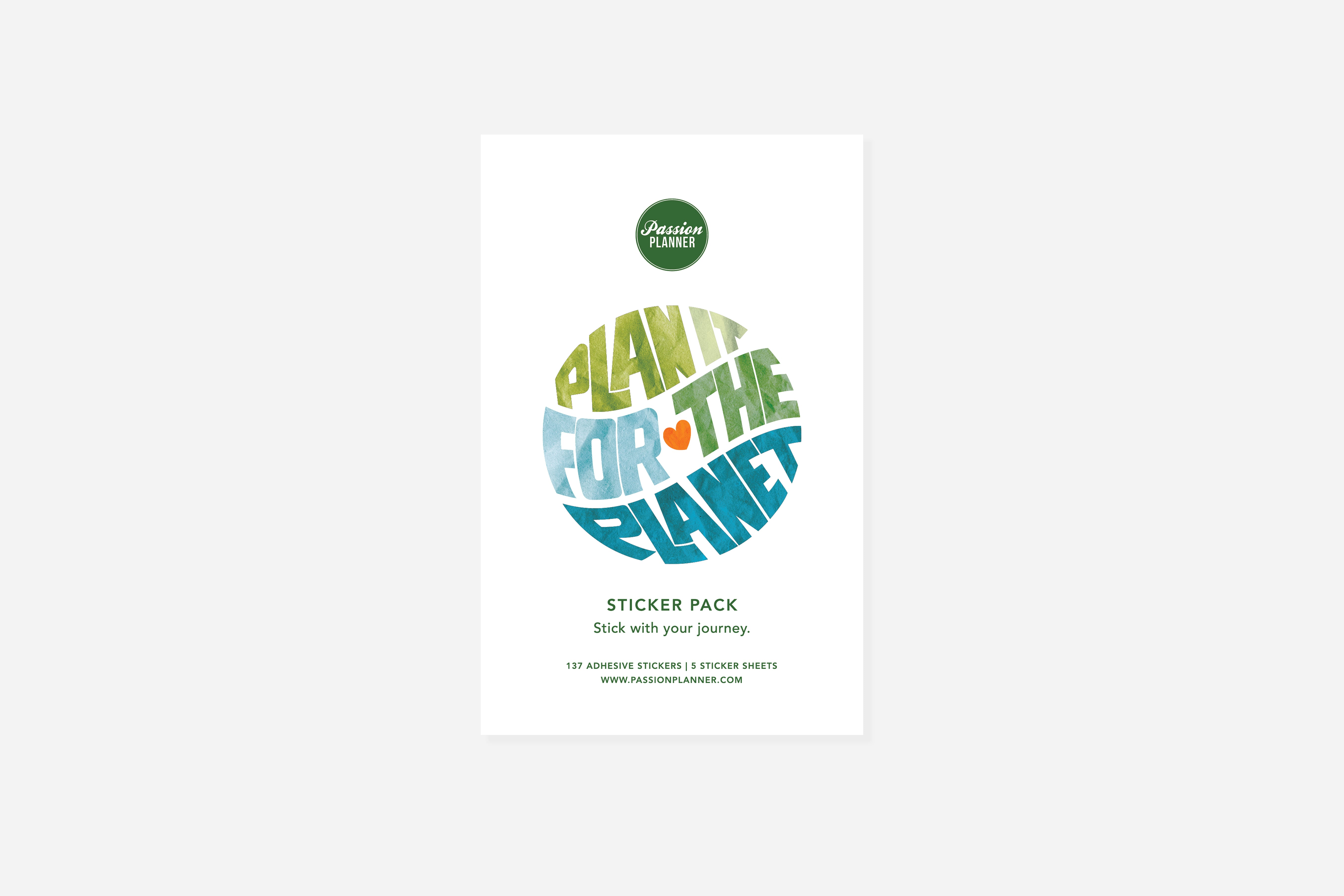 Plan It for the Planet Sticker Pack | Passion Planner