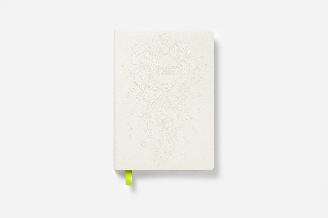 Daily Undated Blossom White - Passion Planner