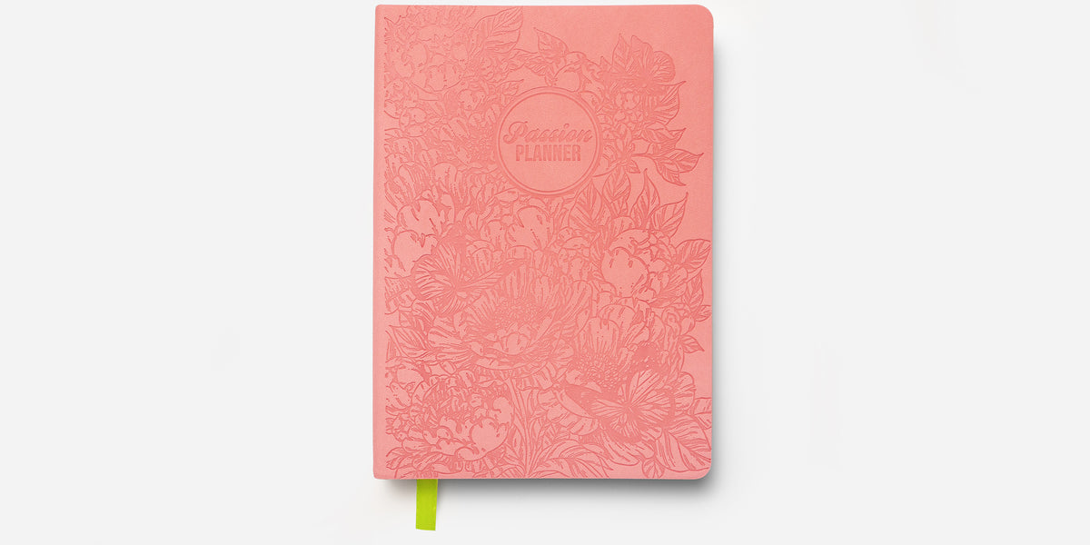 Weekly Undated Planner Springtime Pink Passion Planner