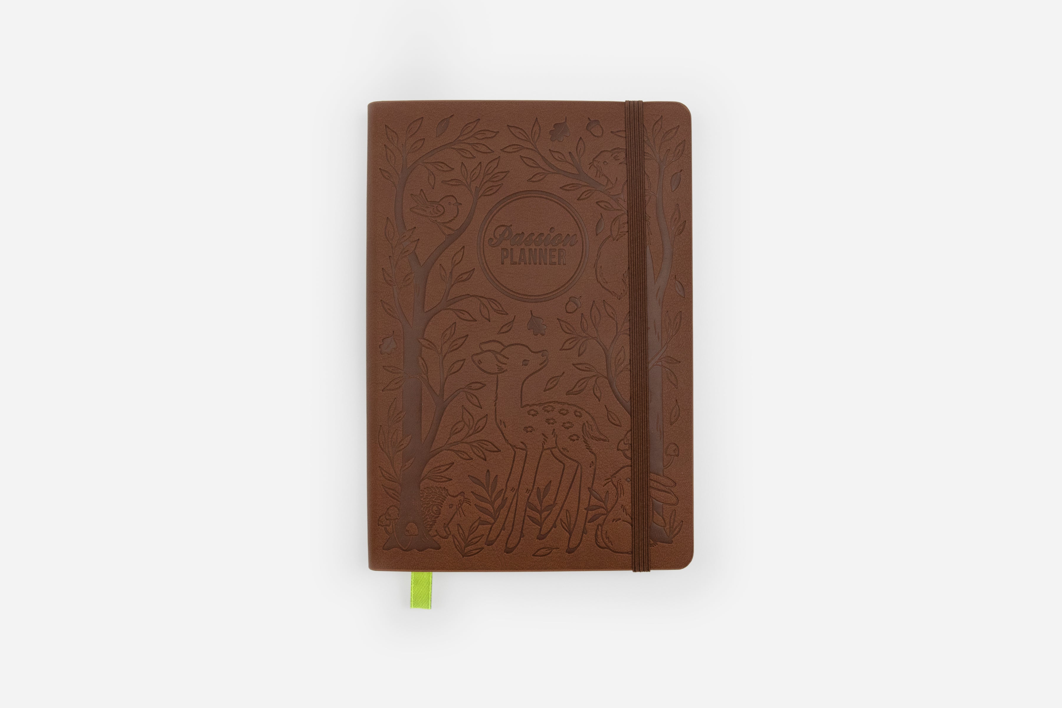 Weekly Undated Woodland Brown - Passion Planner