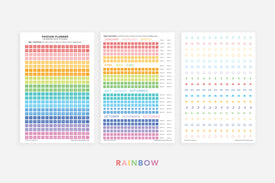 Calendar Date Stickers - Passion Planner