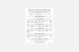 30 Day Journal Challenge - Passion Planner