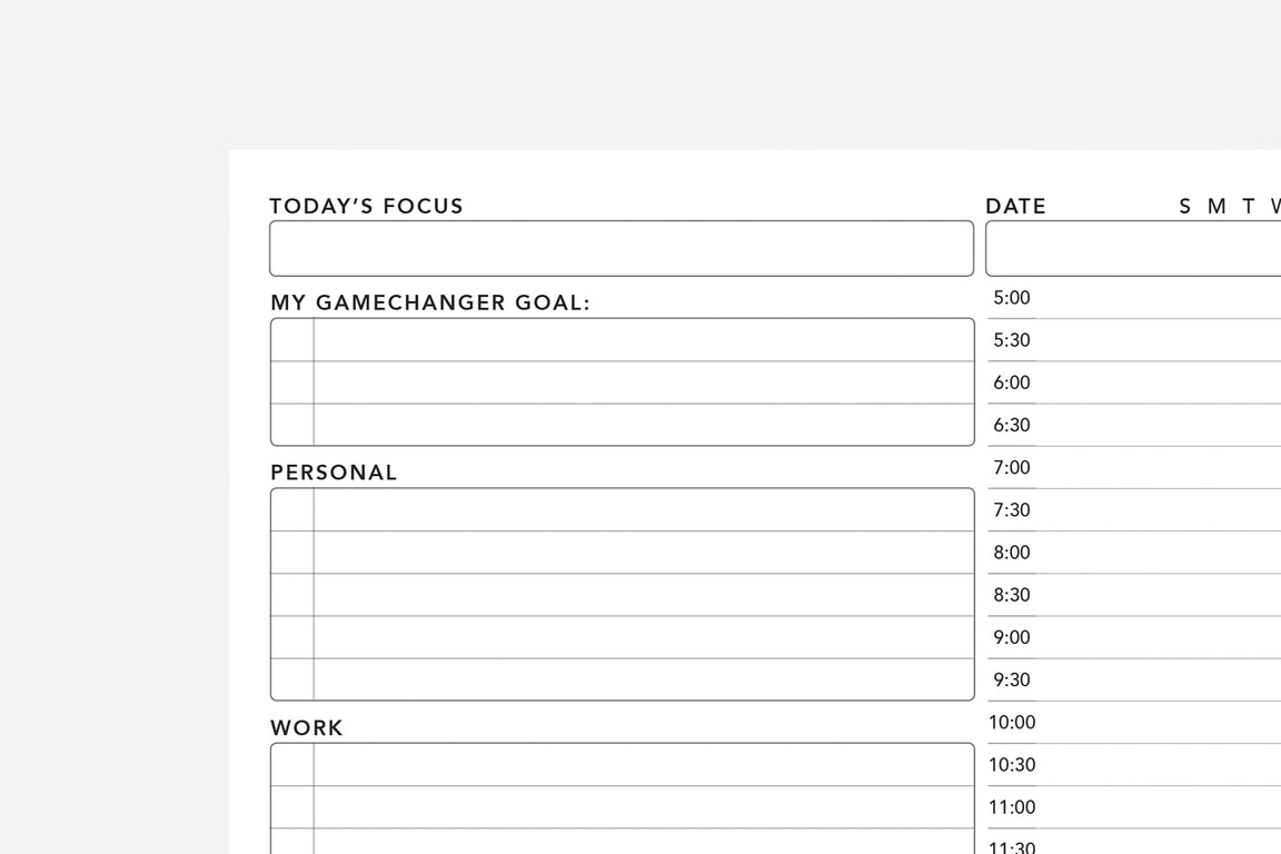 Full Planner PDFs — Passion Planner