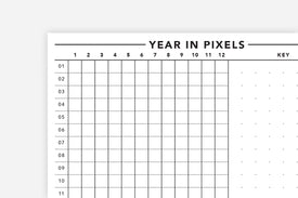 Year in Pixels - Passion Planner