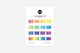 Flush Monthly Tabs - Passion Planner