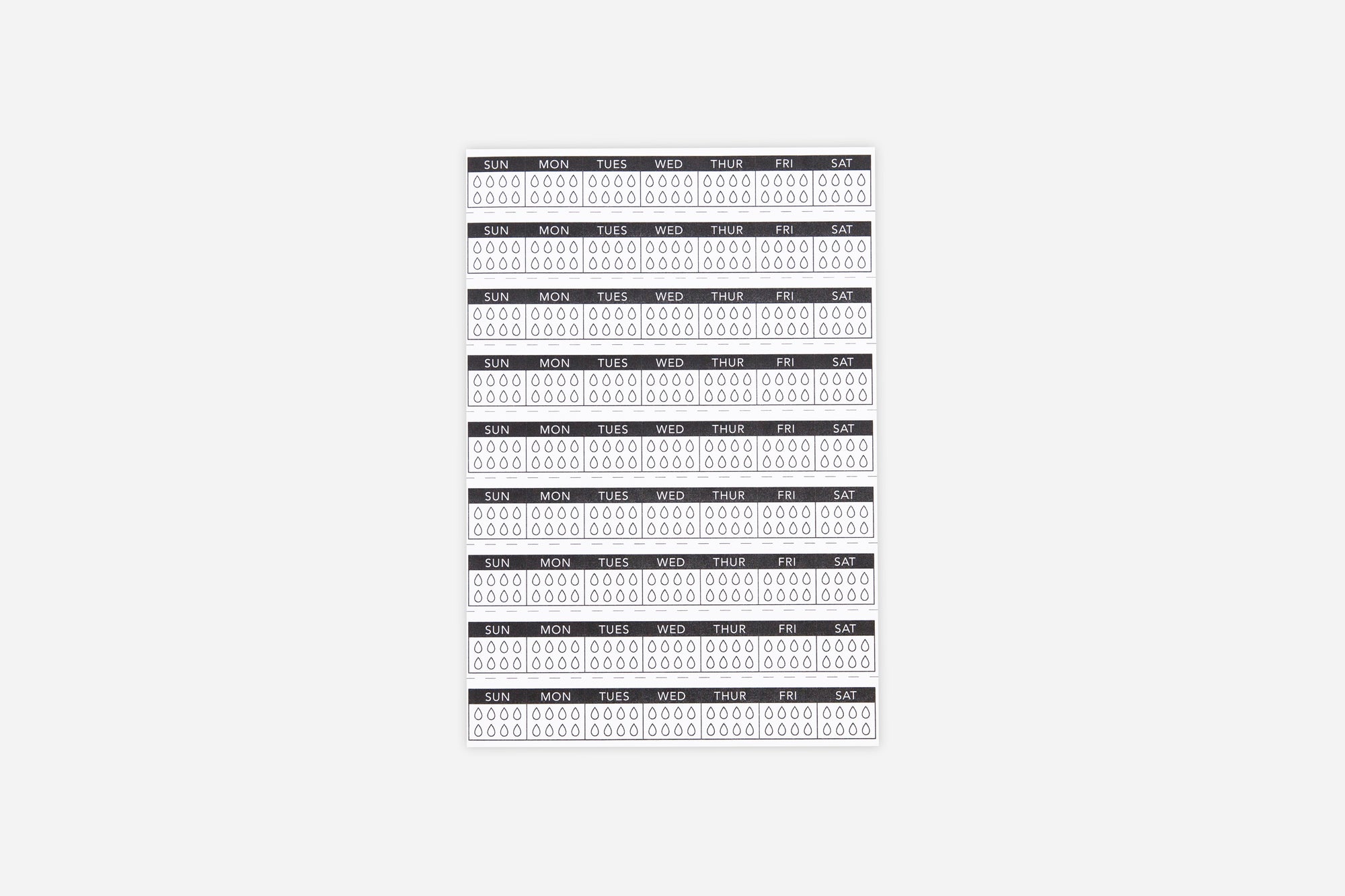 Water Tracker - Passion Planner