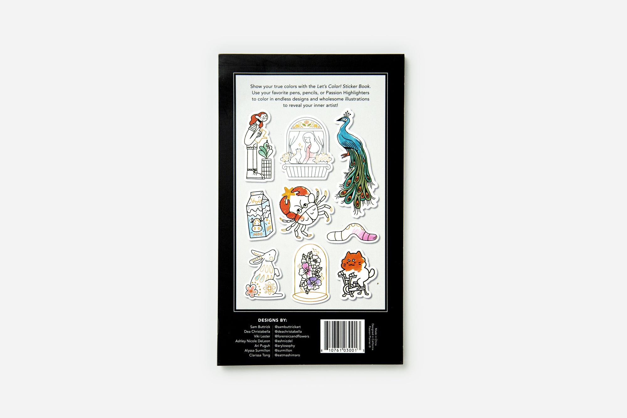 Let's Color! Sticker Book - Passion Planner