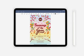 Digital Seasons of the Year Sticker Book - Passion Planner